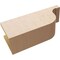 Ekena Millwork 6in. W x 8in. H x 20in. L Del Monte Woodgrain TimberThane Rafter Tail, Primed Tan RFTUR06X08X20DELRCPR - alternate 2